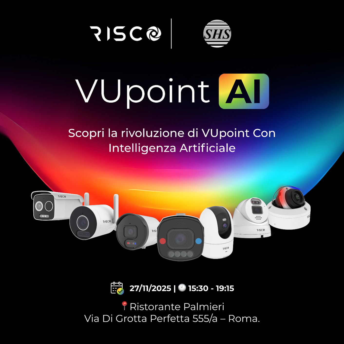 INCONTRO TECNICO 27/11/2025 RISCO E SECURITY HOME SERVICE PRESENTANO VUPOINT AI
